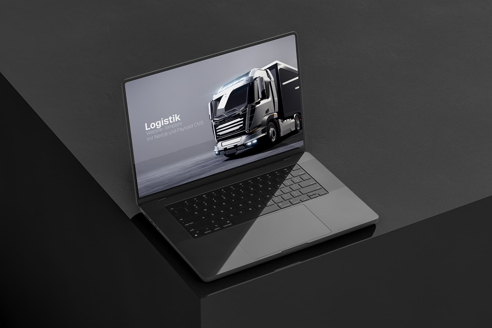 Website-Template für Spedition oder Logistik Unternehmen