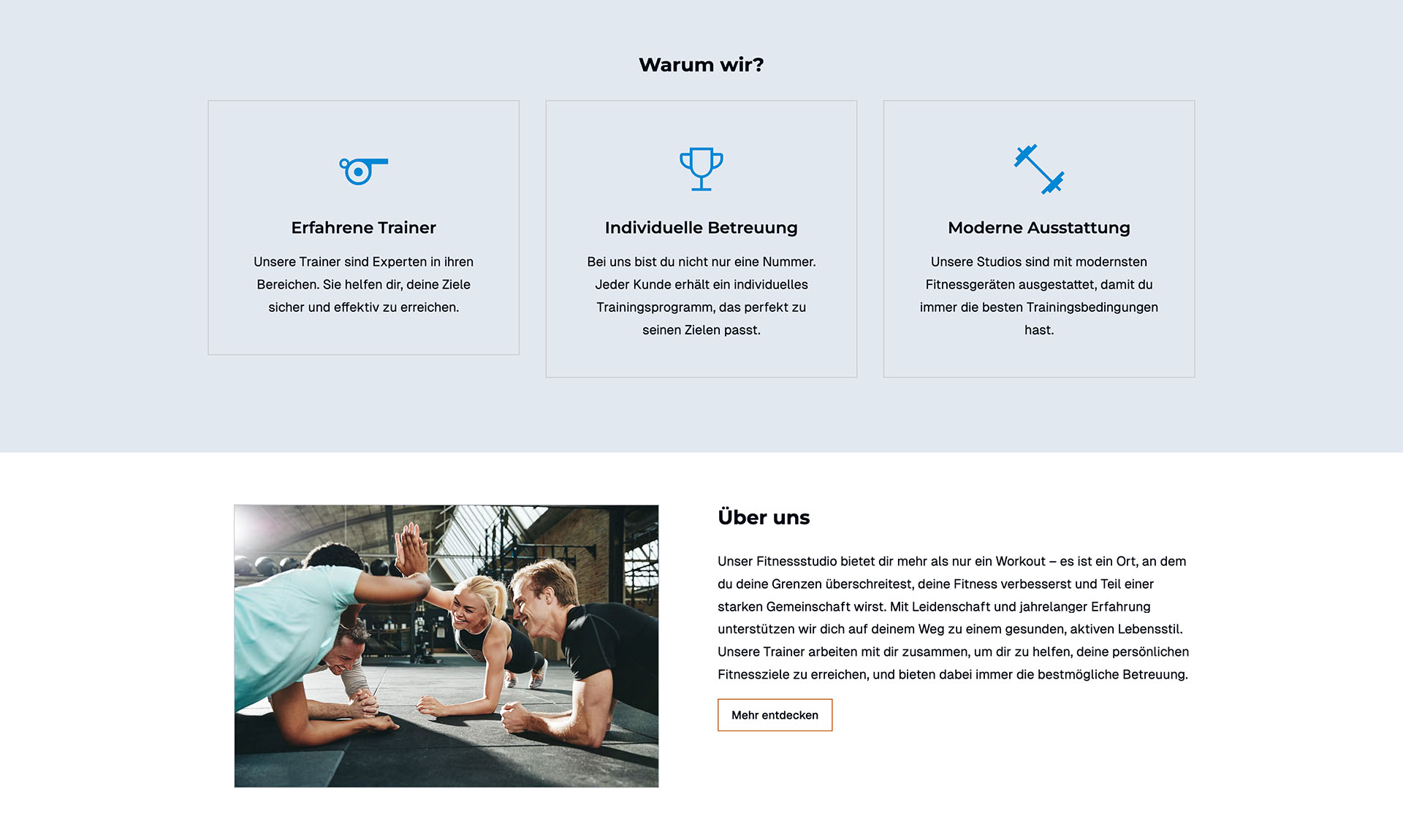 Sportstudio Template Light